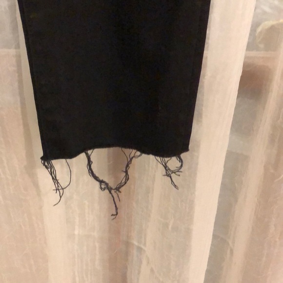 3x1 Destroyed Black Skinny Jean - Picture 3 of 6